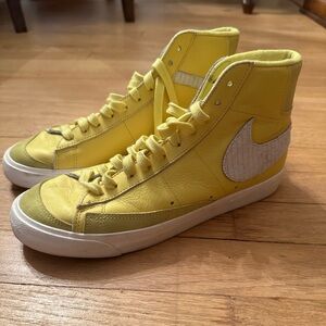 Neon Nike Blazers